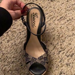 Gucci wedges